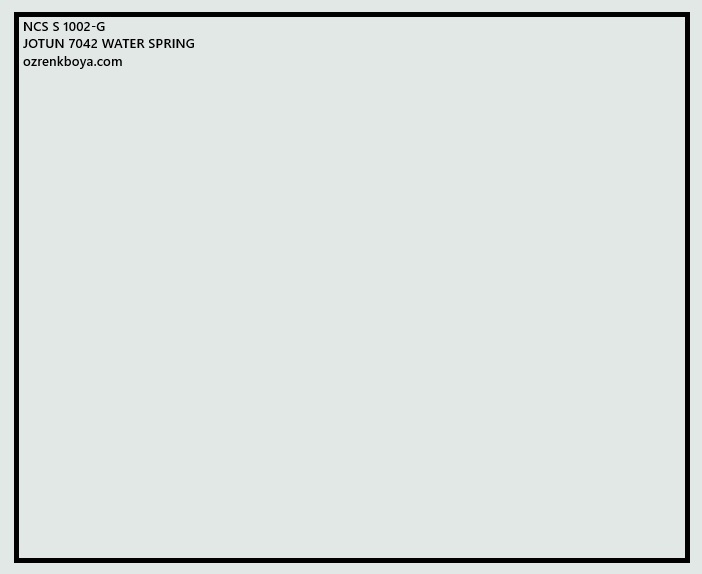 JOTUN TOPCOAT SİLK 7042 WATER SPRING